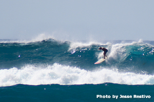 MacLaren at Makaha.